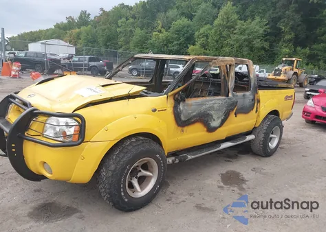 2002 Nissan Frontier Sc-V6 from USA, damaged, VIN 1N6MD27Y22C361435